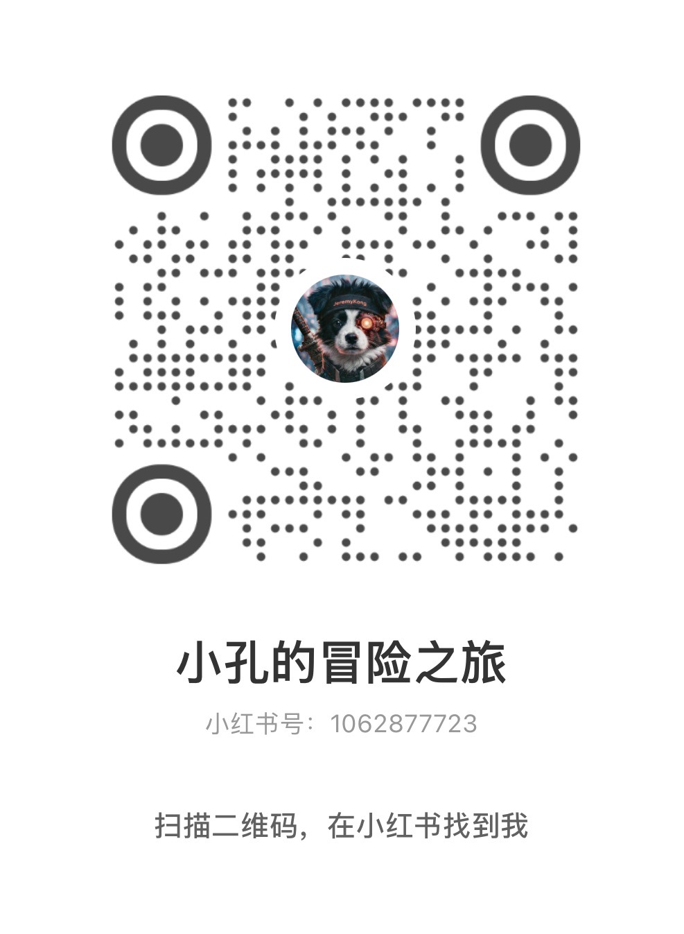 小红书二维码